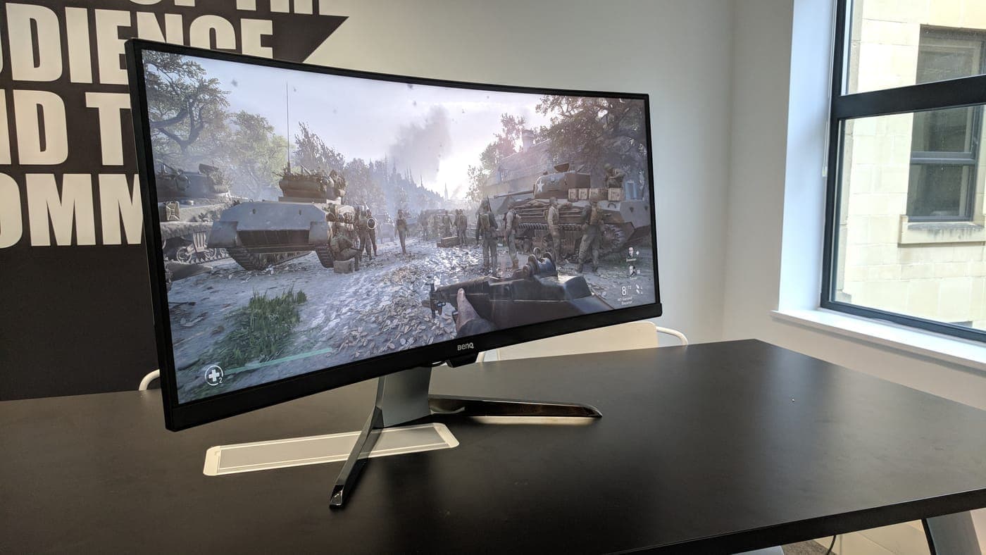 Apex Curve 34 Ultrawide Monitor view 2