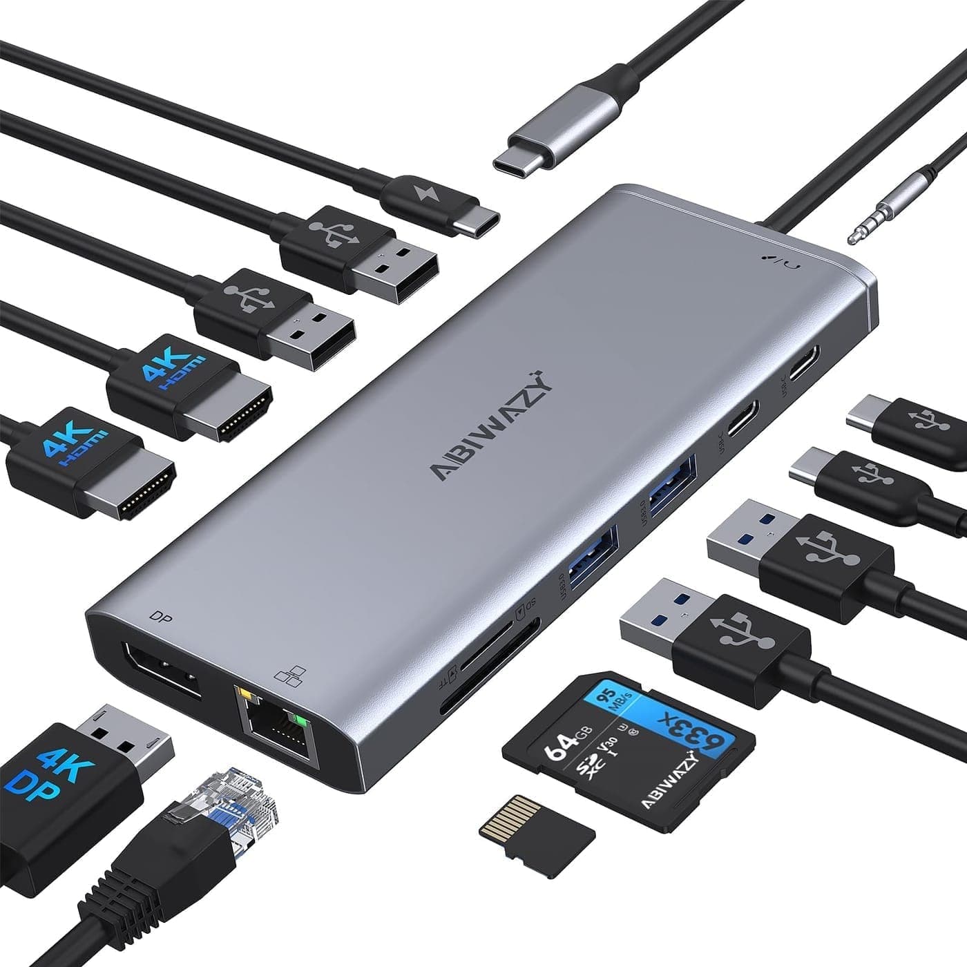 Cobalt Link 8-in-1 USB-C Hub view 3