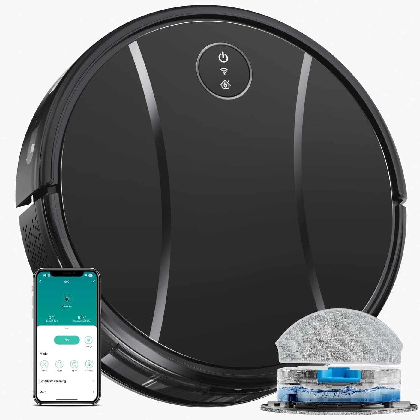 Vortex CleanBot Lidar Vacuum view 2